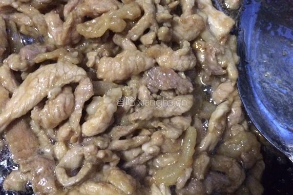 芹菜炒肉丝的做法图解8