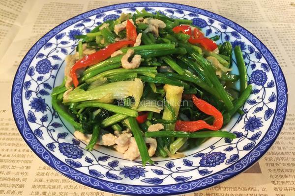 芹菜炒肉丝的做法图解15