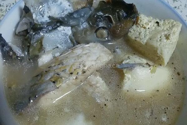 草鱼炖豆腐
