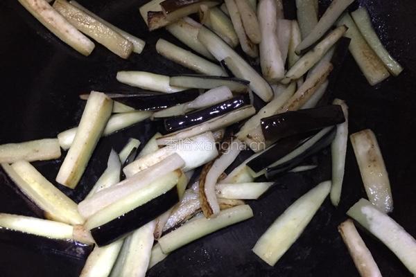酱香豆角烧茄子的做法图解6