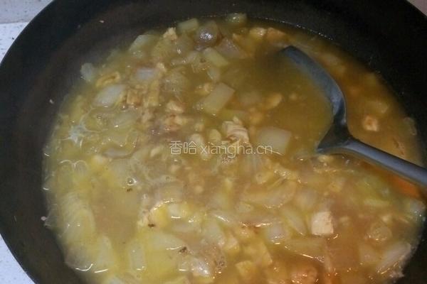 咖喱鸡肉饭的做法图解6