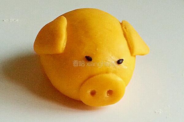 招财金猪小馒头的做法图解10