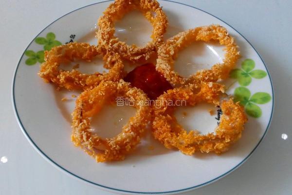 炸洋葱圈的做法图解7