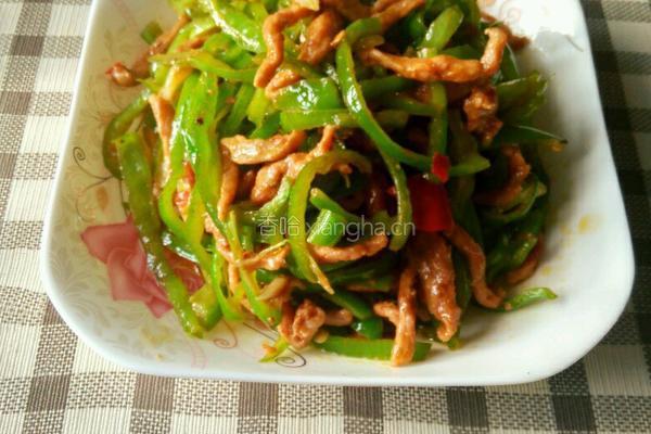 青椒肉丝的做法图解6