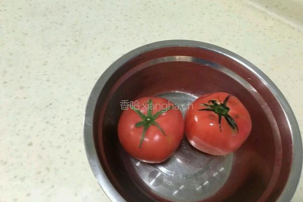 韭香西红柿鸡蛋打卤面的做法图解2