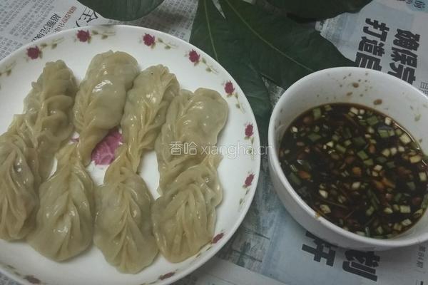 香菇猪肉馅蒸饺的做法图解8