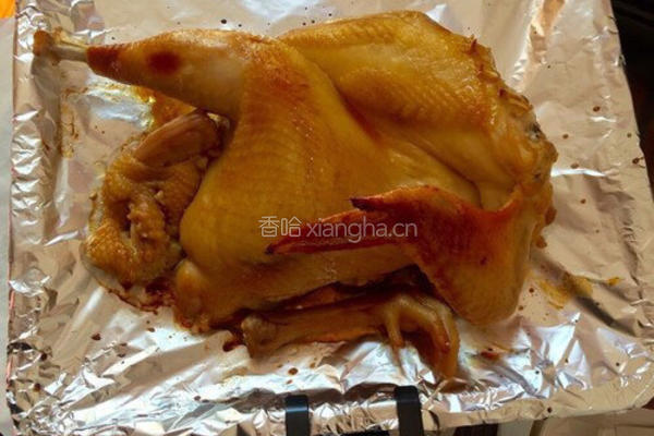烤板栗鸡的做法图解11