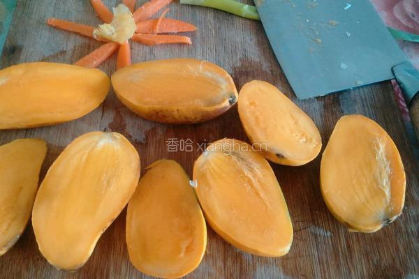 芒果橘子酱的做法图解2