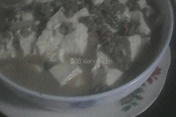 肉末豆腐的做法图解6