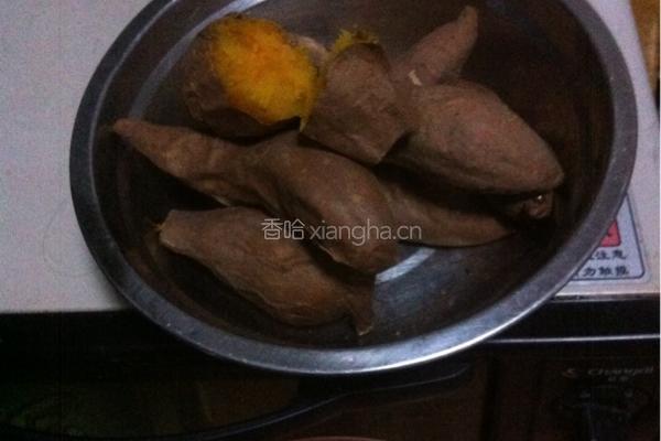 烤地瓜的做法图解1