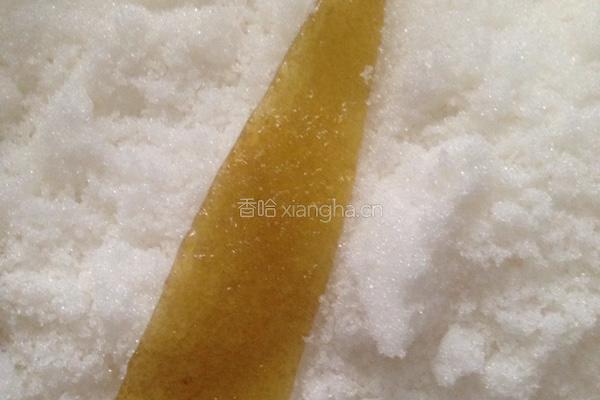 糖渍柚子皮的做法图解10