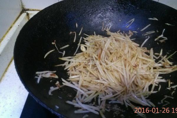 清炒土豆丝的做法图解8