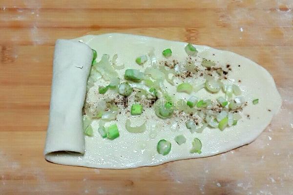 香酥葱花饼的做法图解6