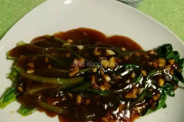 耗油油麦菜的做法图解9