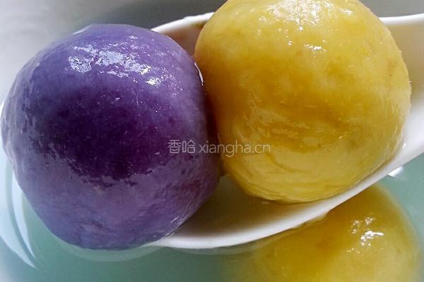双色汤圆的做法图解9