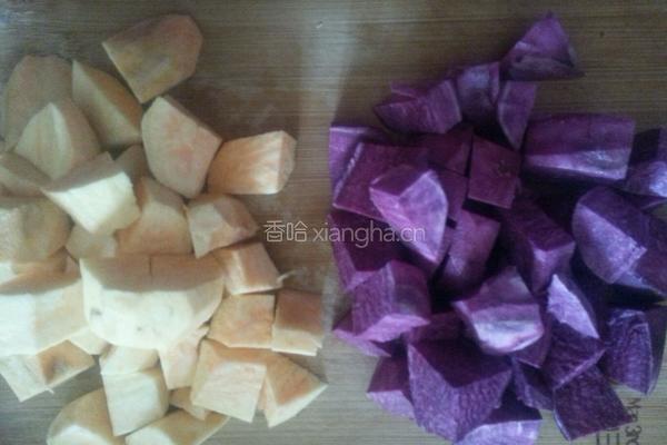 双色汤圆的做法图解1