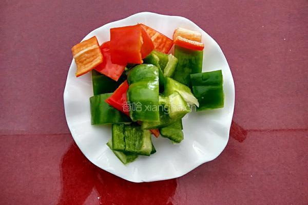 青椒醋溜肉的做法图解6