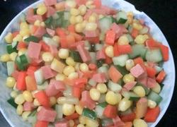 三色玉米粒