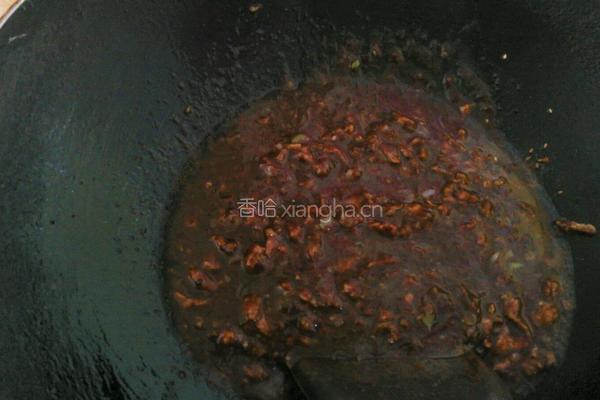 肉沫炸酱的做法图解3