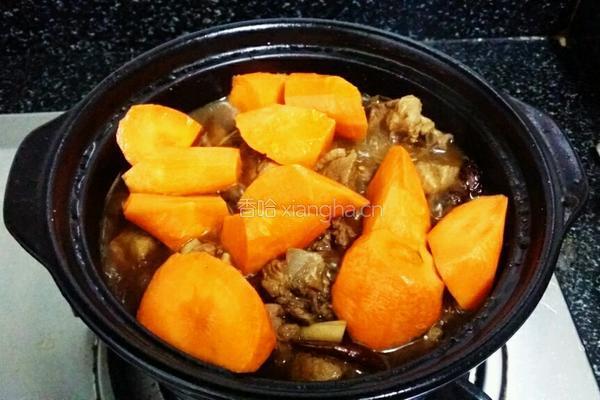 啤酒胡萝卜鸭煲的做法图解6