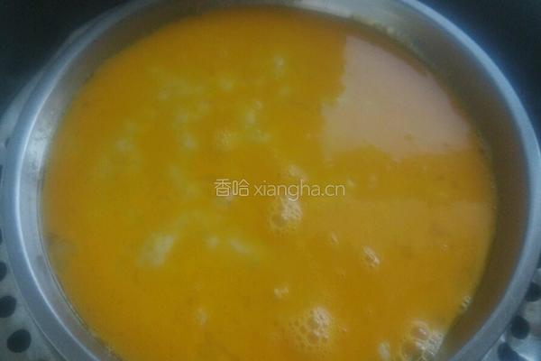 鸡肉黄蛋蒸糕的做法图解8