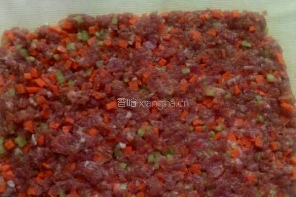 豆皮肉卷的做法图解3