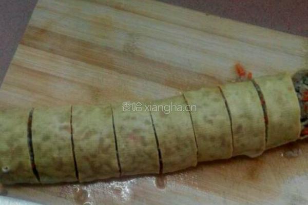 豆皮肉卷的做法图解5