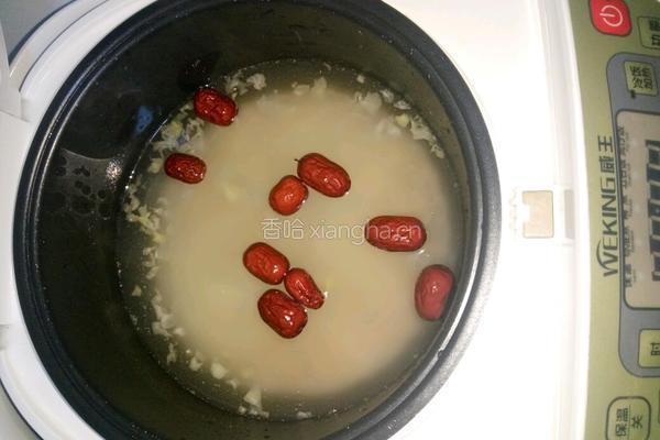 燕麦银耳粥的做法图解4