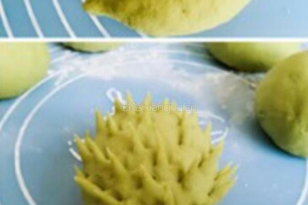 抹茶小刺猬的做法图解5