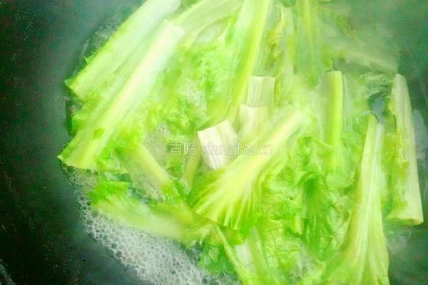 白芍生菜的做法图解2