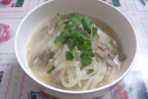 瘦肉萝卜汤