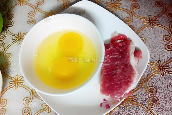蒸肉饼的做法图解1