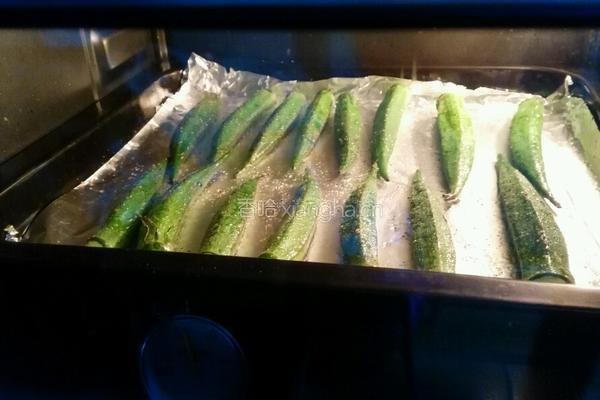 烤秋葵的做法图解4