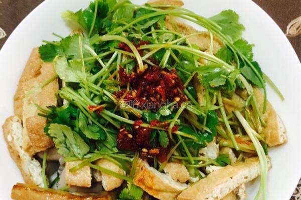 卤煮黄金豆腐