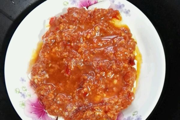 肉泥蒸豆腐的做法图解4
