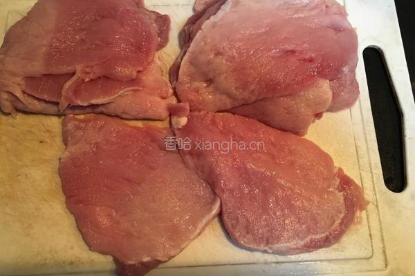 炸猪排遇上柠檬的做法图解2