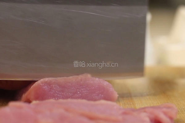 炒烤里脊的做法图解2