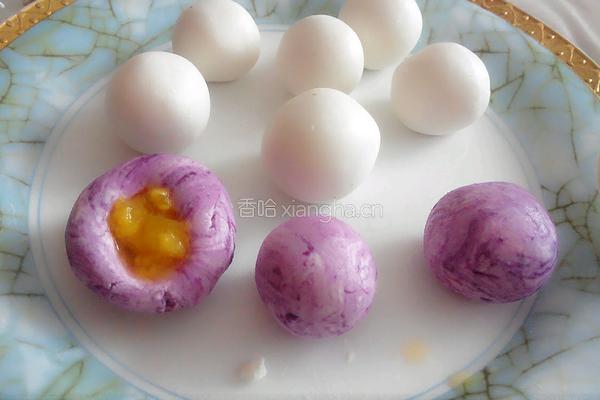 紫薯水果汤圆的做法图解9
