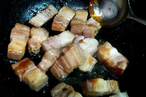 外婆笋干烧肉的做法图解6