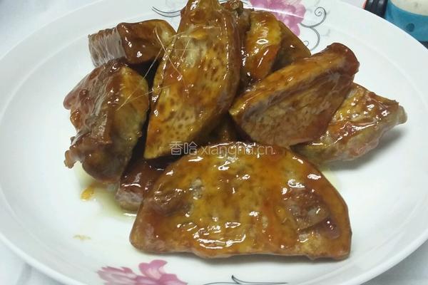 拔丝竽头的做法图解8