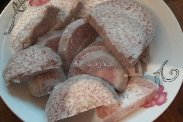 拔丝竽头的做法图解2