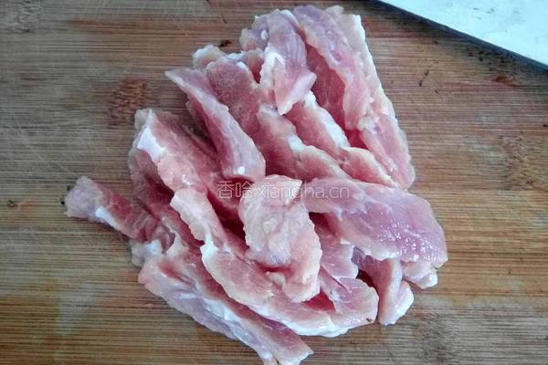 莴笋肉片的做法图解3