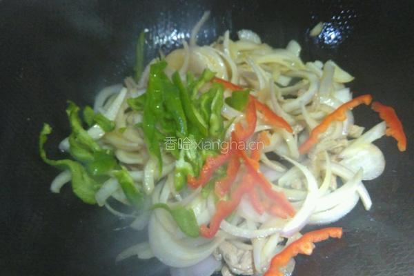 洋葱炒肉丝的做法图解4