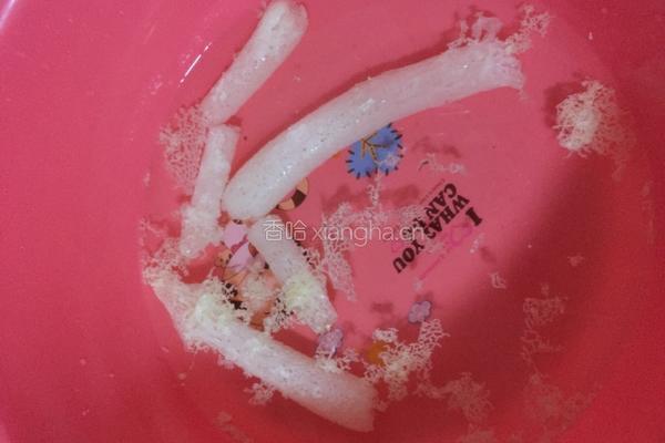 竹荪青椒酿的做法图解4