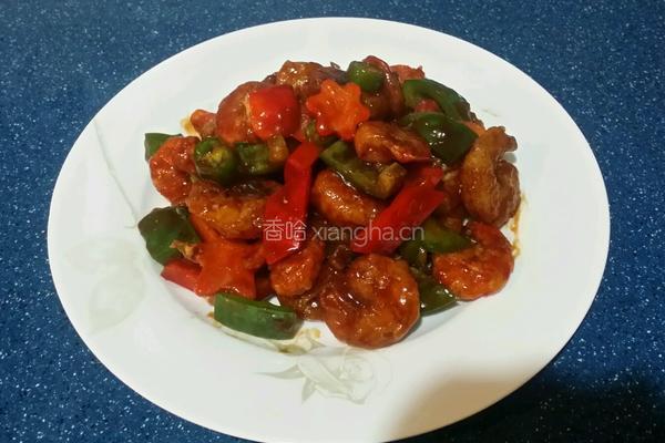 茄汁蝦仁的做法图解2