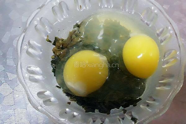春芽鸡蛋的做法图解2