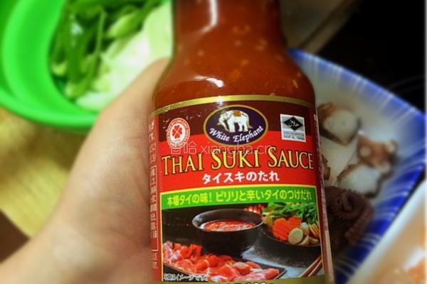 泰国风味炒章鱼虾仁的做法图解3