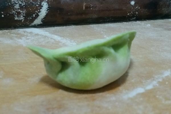 彩色酸菜水饺的做法图解9