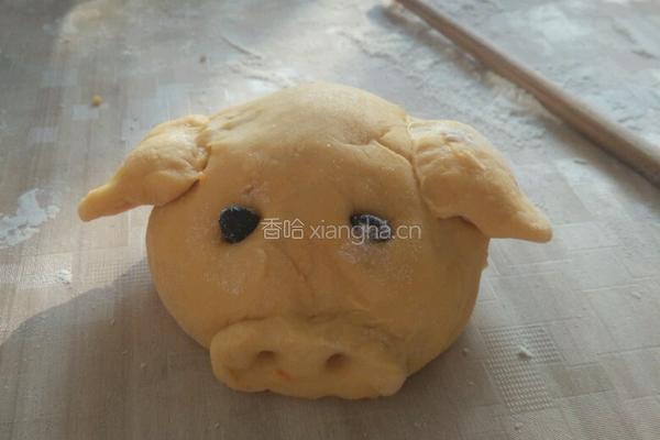 可爱的小猪的做法图解6