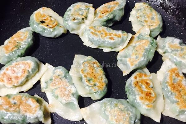 生煎韭菜饺的做法图解5